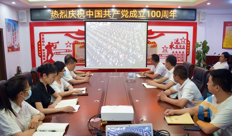 菏泽市建设工程监理咨询有限公司党支部组织庆祝建党100周年活动2