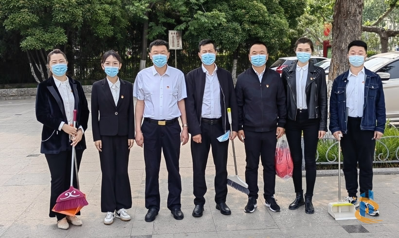 我为群众办实事，清洁打扫暖人心2