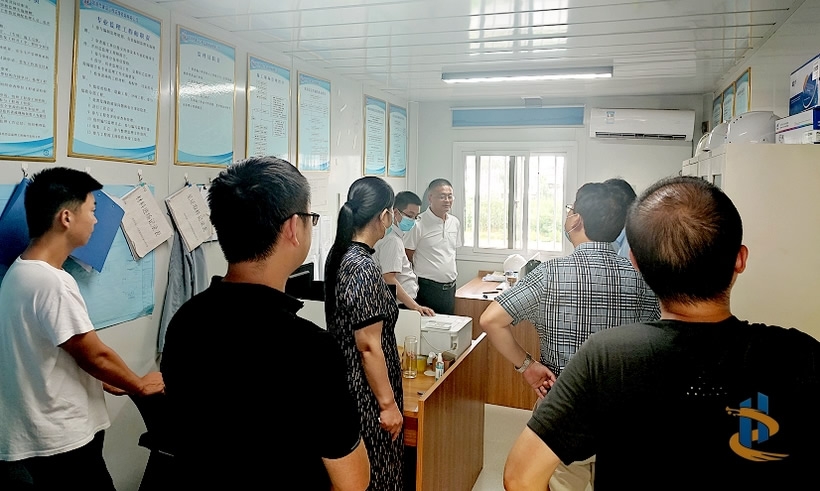 简讯：赵同江董事长带领领导班子赴项目一线慰问员工