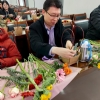 “花香满溢·悦享芳华”插花主题活动